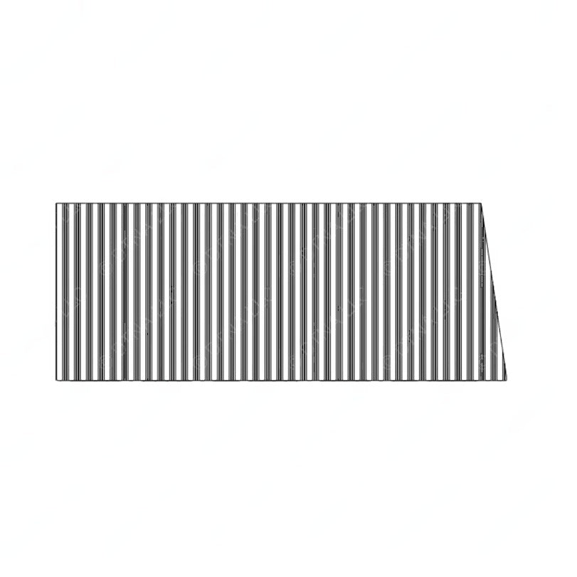 TBB 177029 STEP TREAD, 3RD, RUBBER, METALLIC, DARK
