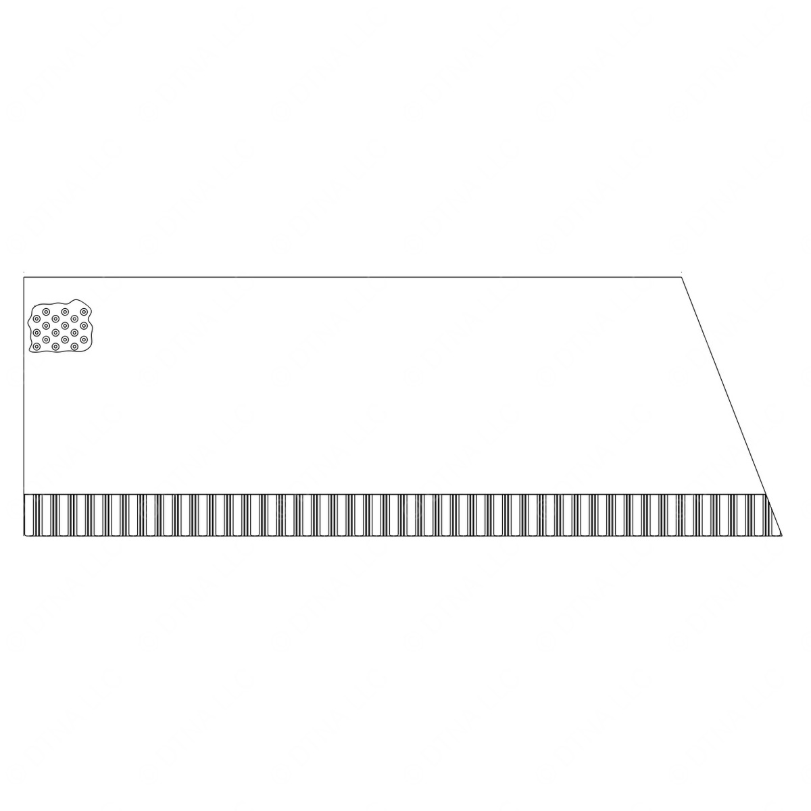 TBB 177039 STEP TREAD, 2ND, KOROSEAL, METALLIC, BL