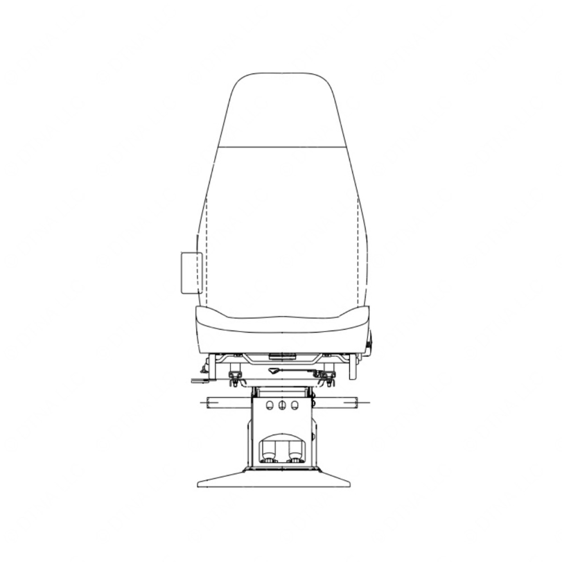 TBB 177161 DRIVERS SEAT LEVEL 1, NATIONAL, NS2000,