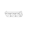 TBB 177224 CONDENSER WITH BRACKETS, CM16