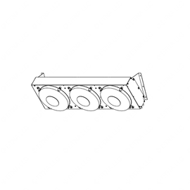TBB 177224 CONDENSER WITH BRACKETS, CM16