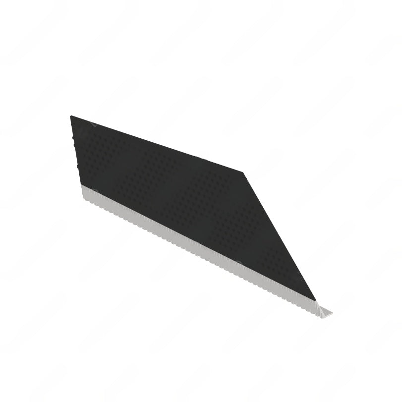 TBB 177295 STEP TREAD, 2ND, METALLIC, BLACK PEBBLE