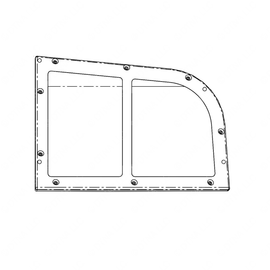 TBB 177413 WARNING LAMP ASM RED/RED HALOGEN FRT LS