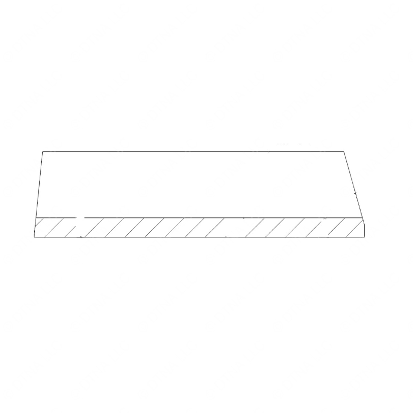 TBB 177532 STEP TREAD PEB BLK PEB WHITE NOSING 1ST