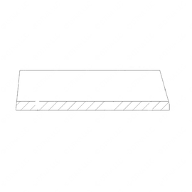 TBB 177532 STEP TREAD PEB BLK PEB WHITE NOSING 1ST