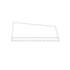 TBB 177534 STEP TREAD, PEBBLE, BLACK, PEBBLE WHITE