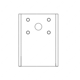 TBB 177626 VERTICAL MOUNTING BRACE ASSEMBLY, MANUA