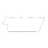 TBB 177790 MODESTY PANEL, 36 INCH, RIGHT SIDE WITH