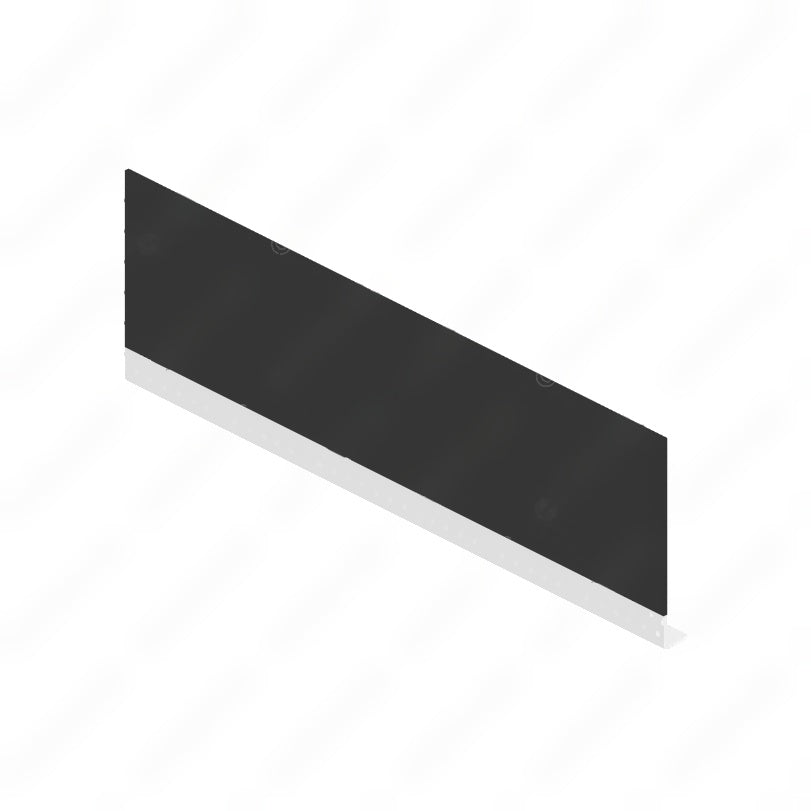 TBB 178009 STEP TREAD, BLACK PEBBLED, WHITE NOSING