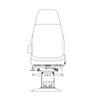 TBB 178087 DRIVERS SEAT LEVEL 1, NATIONAL, NS2000,