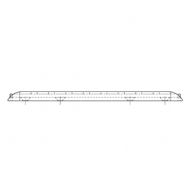 TBB 178795 TRACK - ALUMINUM EXTRUDED 10"