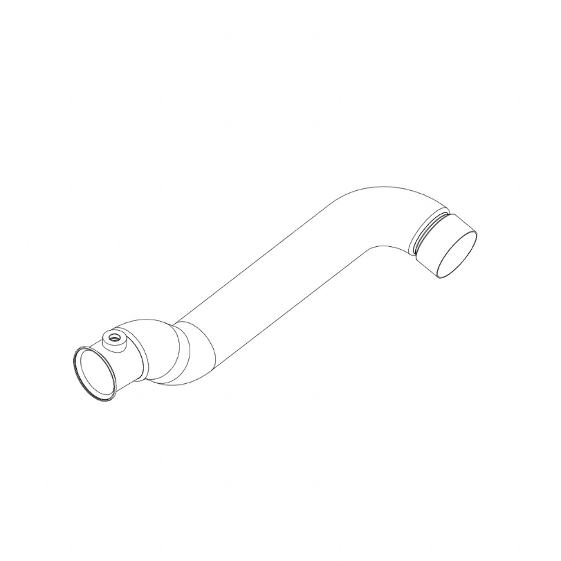 TBB 179138 ASSY-PIPE,EXH,OUT,ISL13,HDX
