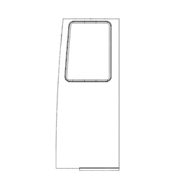 TBB 179814 PANEL REAR END RS EXTERIOR
