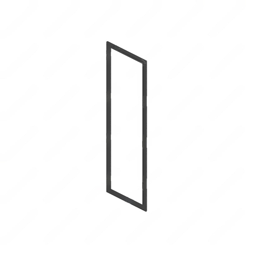 TBB 181013 GLASS RUBBER, UPPER & LOWER, FRONT ENTR