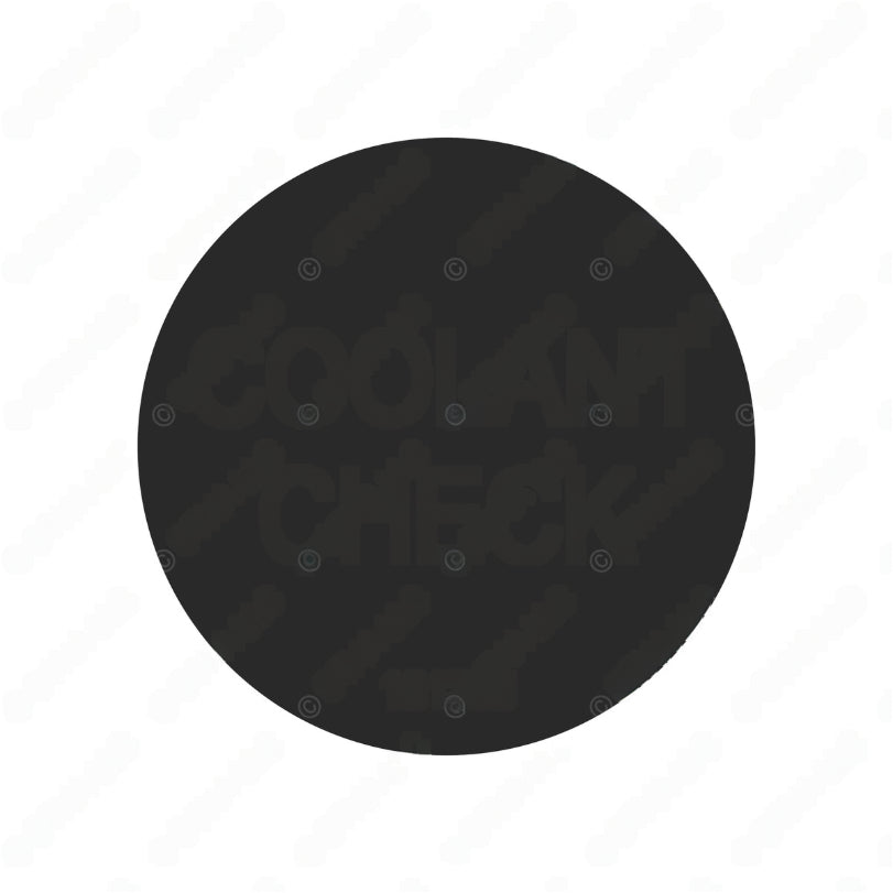 TBB 181355 LABEL COOLANT CHECK EFX