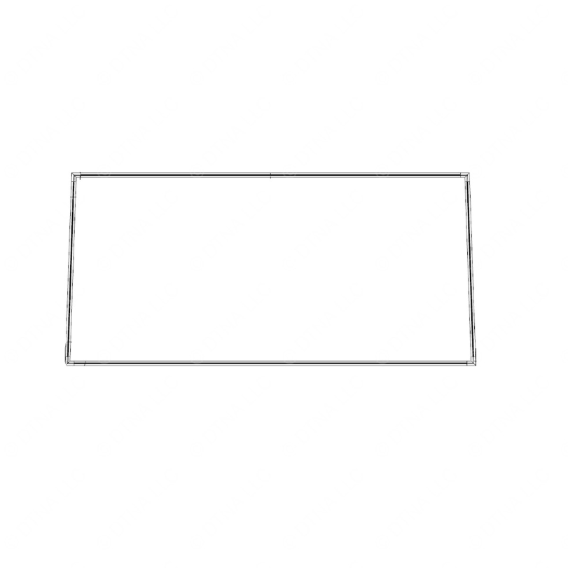 TBB 181462 WINDSHIELD TRIM, EXTERIOR, TEE MOLDING,