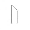 TBB 181754 GLAZING SEAL, STATIONARY TEMPERED SASH,