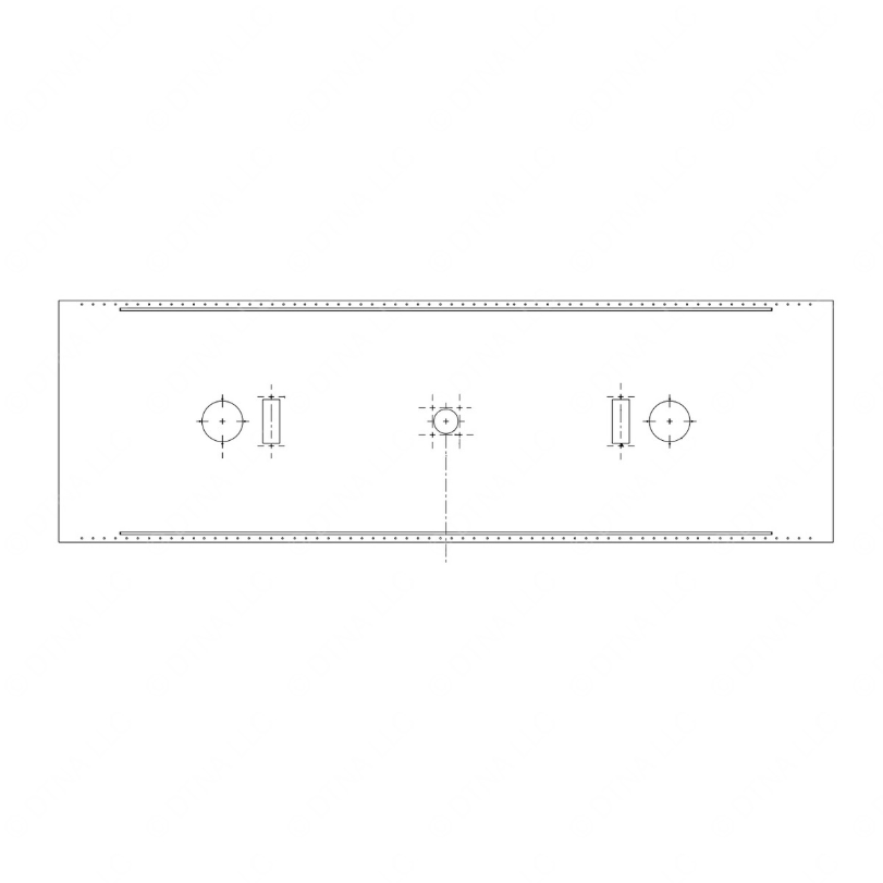 TBB 181820 HEADLINING,1WDO W/VENT HOLE,STEEL,DRW