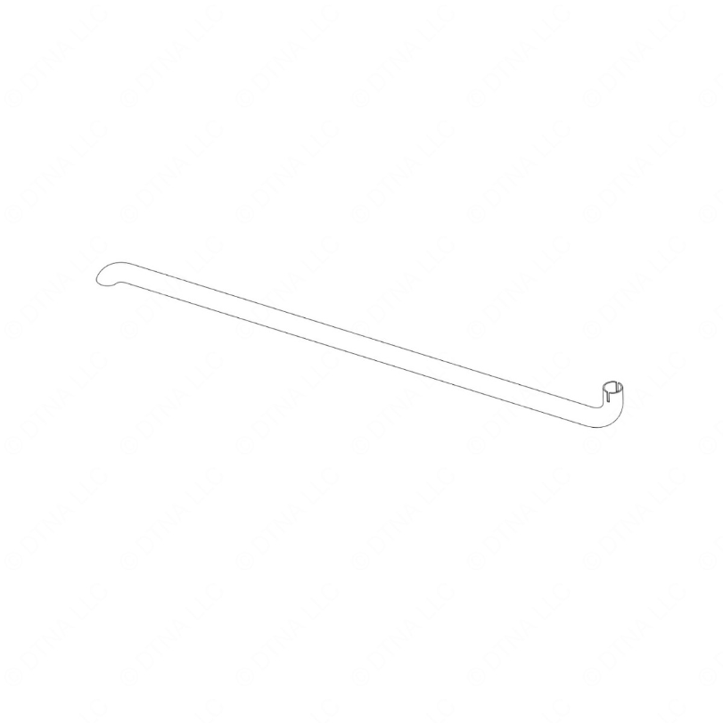 TBB 182133 PIPE-EXH,WEBASTO TSL17,HDX