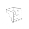 TBB 182201 STEPWELL ASSEMBLY, W/O HEATER, W/ROUND