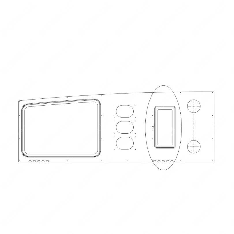 TBB 183777 LICENSE SHEET RS EXT W/OUTSIDE TAILLIGHT