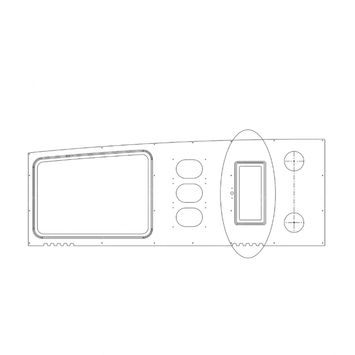 TBB 183777 LICENSE SHEET RS EXT W/OUTSIDE TAILLIGHT