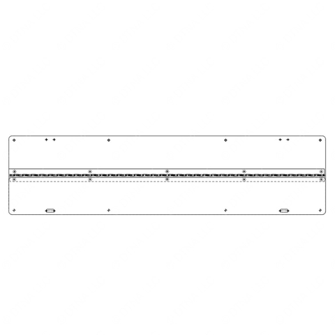 TBB 184255 DESTINATION SIGN, WELDMENT, SCHOOL BUS/