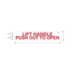 TBB 184831 LABEL, PUSHOUT WINDOW INSTRUCTIONS, INT