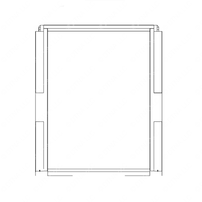 TBB 185402 WDO LEV1 COM TSLID P/O TINTTEMP 30"RS C2
