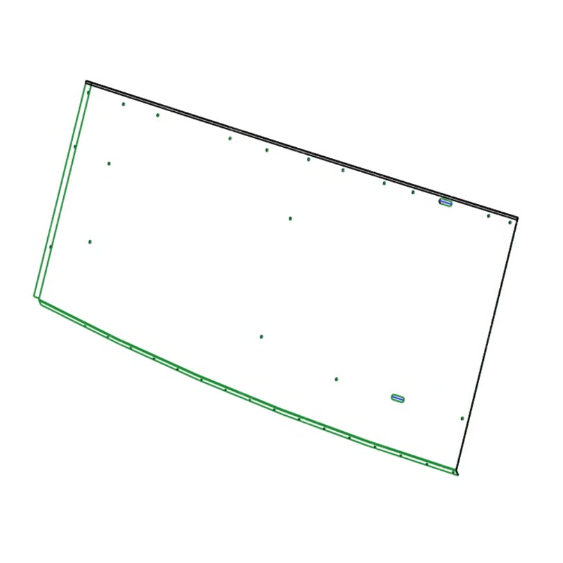 TBB 185926 PANEL,REAR END,RS,INTERIOR, NO GLASS