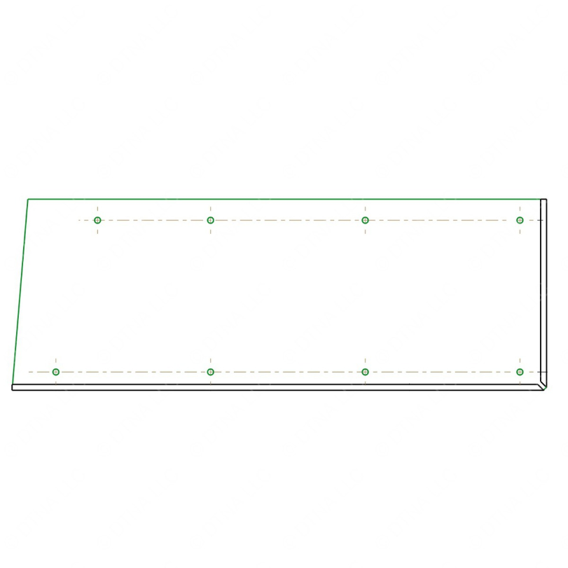 TBB 185930 FILLER PANEL, INTERIOR, REAR, RS