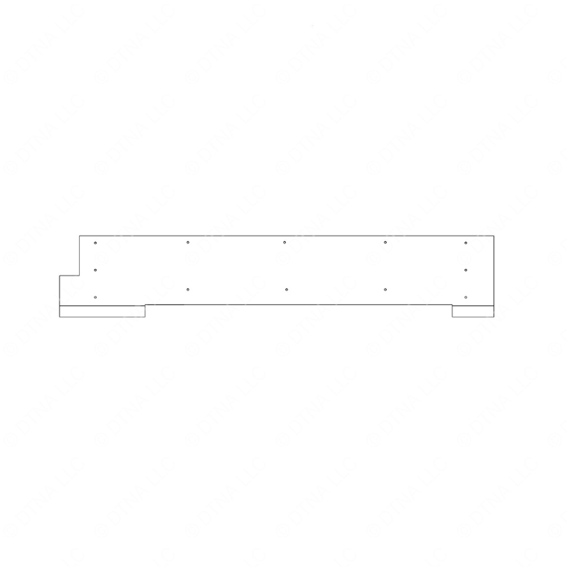 TBB 188634 EXTERIOR SHEET, UPPER, AG2 ENTRANCE DOO