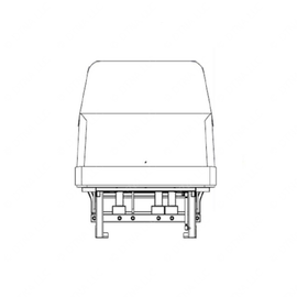TBB 194575 SEAT ASSEMBLY, S3B 39",FLIP LS,RESTRAIN