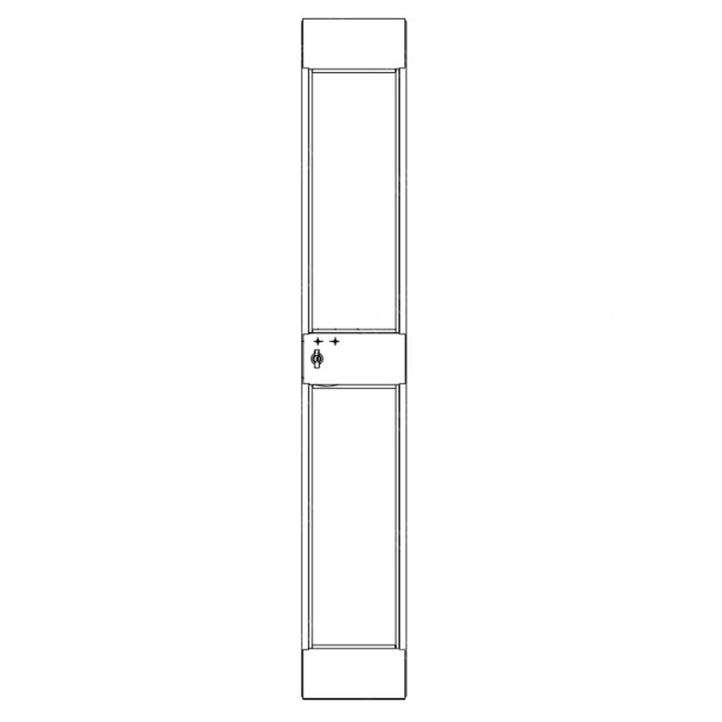 TBB 195942 ENT. DOOR WELDMENT FWD LEAF MANUAL