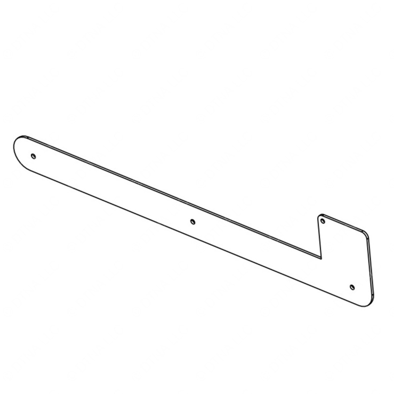 TBB 196028 SEAT FOOT  COVER PLATE