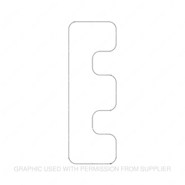 TBB 196092 SHIM,FRT BUMPER ADJUSTMENT, EFX