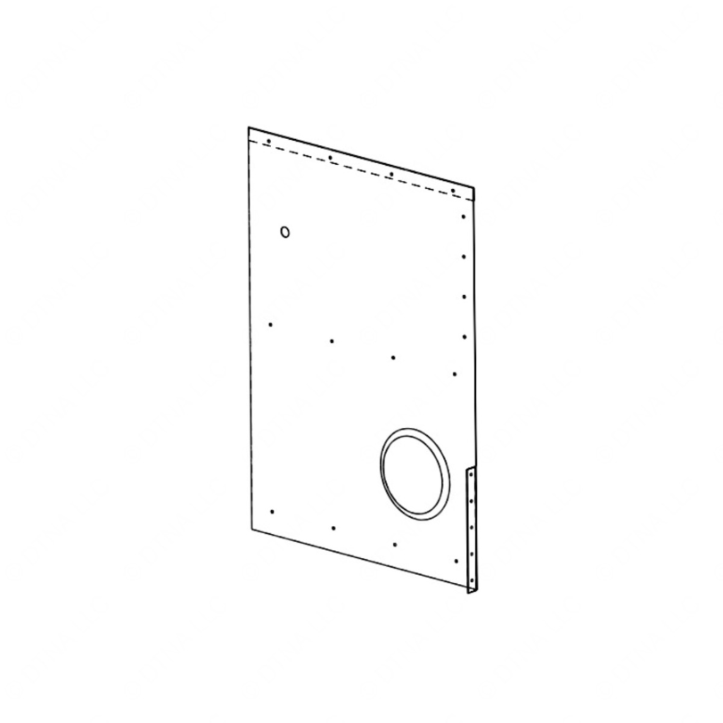 TBB 196115 LINING (ALUMINUM), INTERIOR, LOWER REAR,