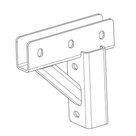 TBB 204076 ASSY-BRKT,SVCE CNTR,TIE,HDX