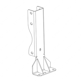 TBB 204081 ASSY-SUPT,SVCE CNTR,LWR,HDX