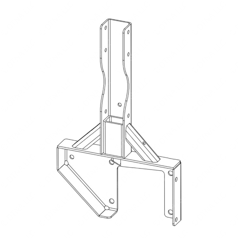 TBB 204084 ASSY-SUPT,SVCE CNTR,MID,HDX
