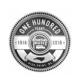 TBB 204670 CENTURY BADGE, THOMAS BUILT LOGO,SATIN