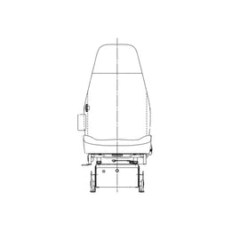 TBB 204677 DRIVERS SEAT,NAT,NS 2000, BOX PED,HDX/EF