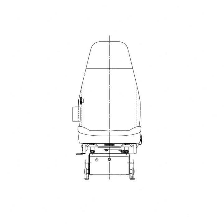 TBB 204677 DRIVERS SEAT,NAT,NS 2000, BOX PED,HDX/EF