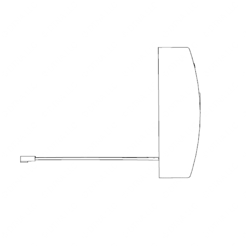 TBB 205163 REVERSE LIGHT ASM CLEAR 4 LED