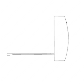TBB 205163 REVERSE LIGHT ASM CLEAR 4 LED