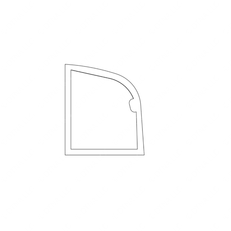 TBB 205222 PAD ASSEMBLY, LS BEHIND DRIVER, GM DRW,