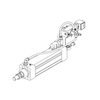 TBB 206387 PNEUMATIC CYLINDER ASM W/PRESSURE SWITCH