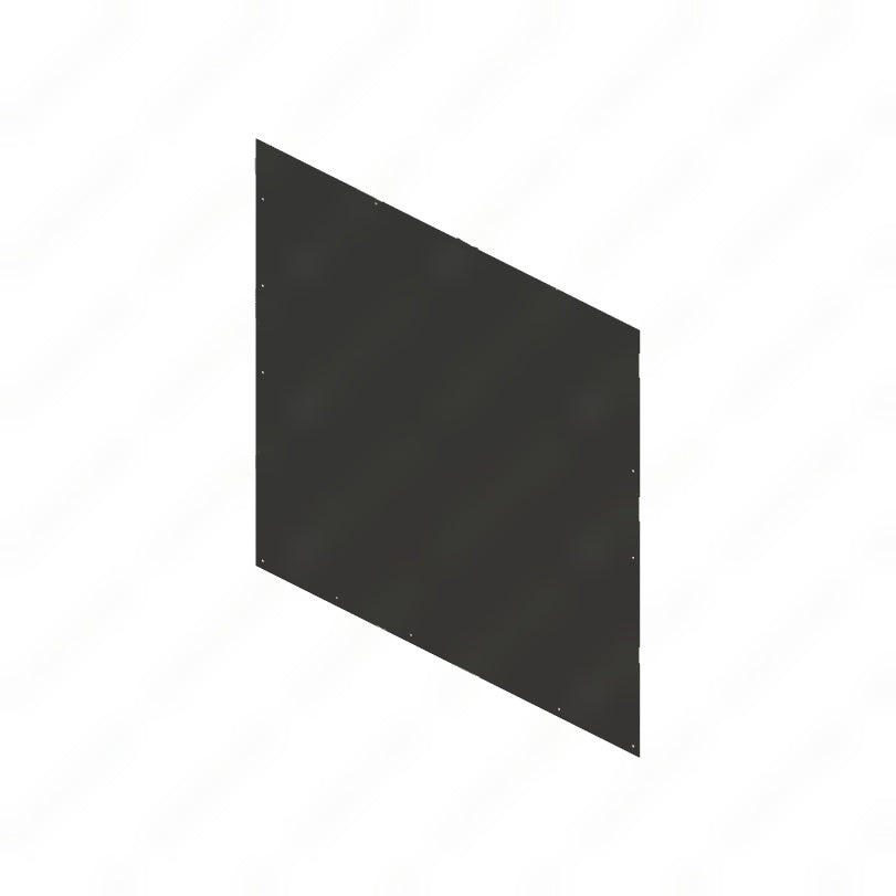 TBB 206633 PANEL REAR CENTER, OMIT REAR EMERGENCY