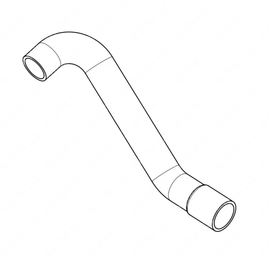 TBB 206702 HOSE LWR RAD RUB DD8 HDX