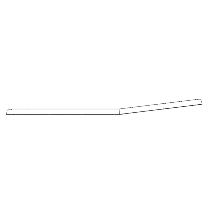 TBB 206714 REAR DOOR POST REINFORCEMNT, LS, MINO